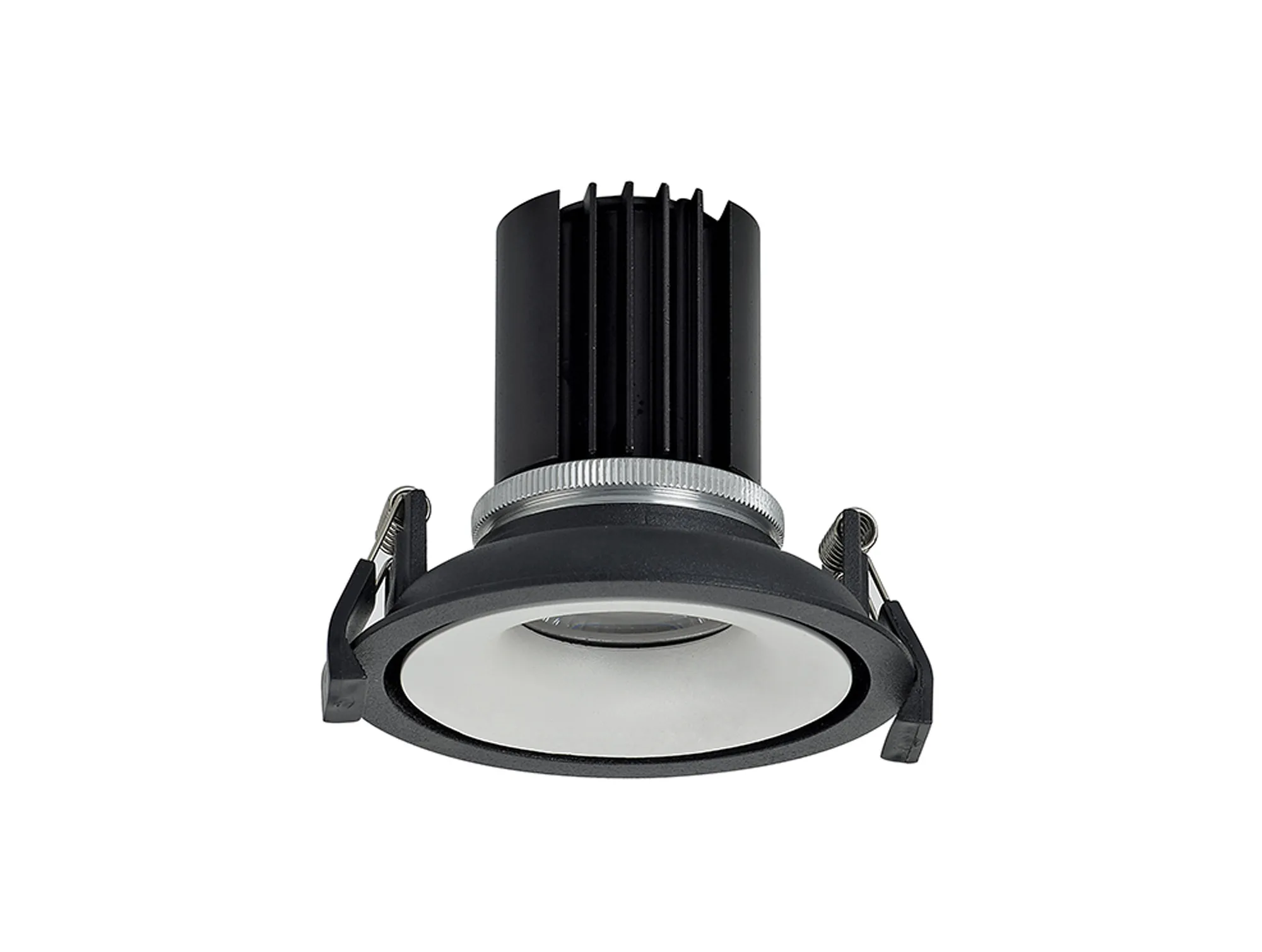 Bolor 12 Tridonic Powered 12W 2700K 1200lm 24° CRI>90 LED Engine Black/White Fixed Recessed Spotlight, IP20 DM202127  Dlux Bolor 12